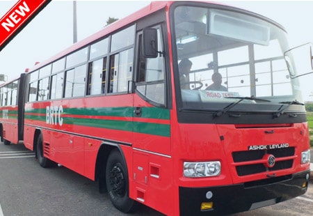 Ashok Leyland Articulated Bus